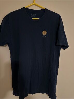 Polar Skateboards Navy Short-Sleeve Logo T-Shirt